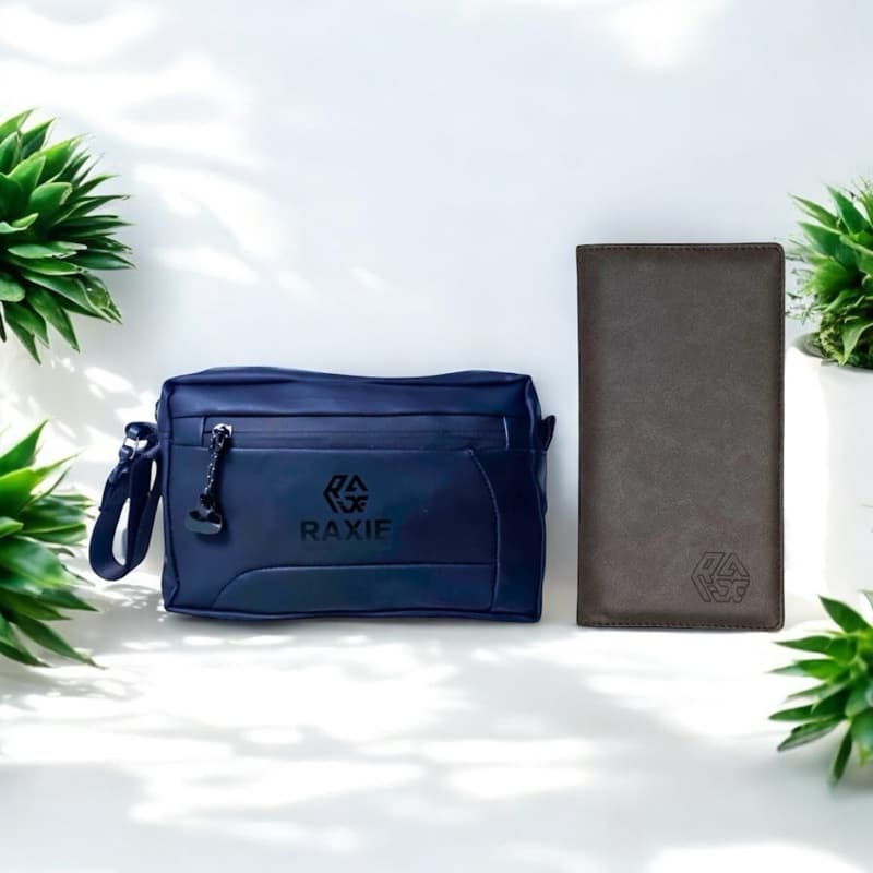 RAXIE - Paket HandBag Dan Dompet Panjang Kulit Raxie thumbnail 3