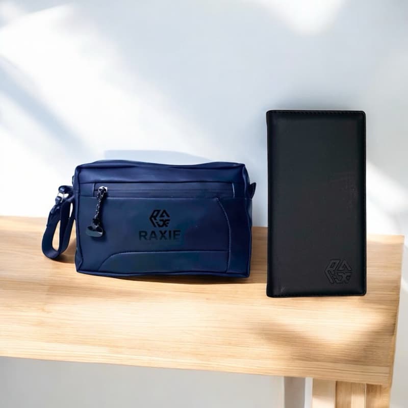 RAXIE - Paket HandBag Dan Dompet Panjang Kulit Raxie thumbnail 4