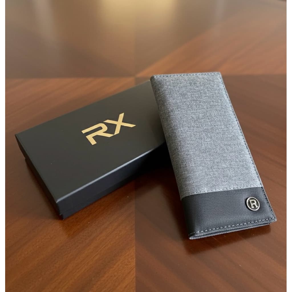 Dompet Pria wanita Canvas R Panjang Bahan Canvas thumbnail 4