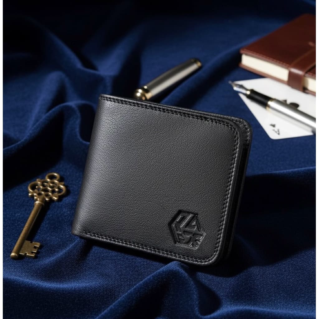 RAXIE - Practical Tri-Fold Wallet Dompet Pria Bahan Kulit Sintetis RX014 thumbnail 2