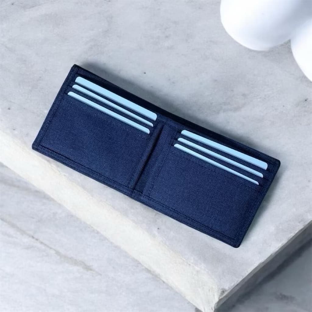 RAXIE - Wallet men’s Paket Dompet Canvas Pendek Dan Ikat Pinggang Rell Kulit sintetis RX005 thumbnail 6