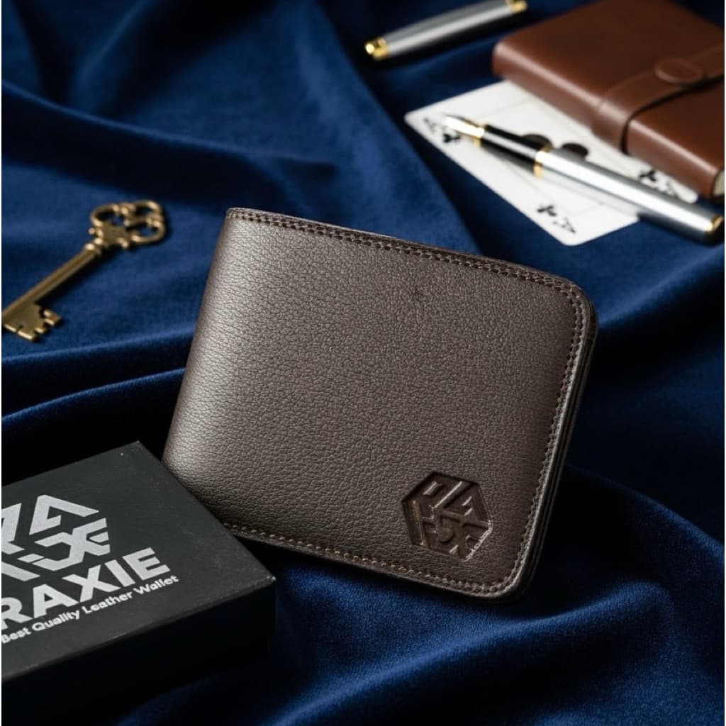 RAXIE - Practical Tri-Fold Wallet Dompet Pria Bahan Kulit Sintetis RX014 thumbnail 6