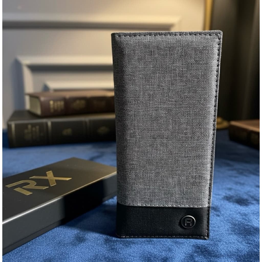 Dompet Pria wanita Canvas R Panjang Bahan Canvas thumbnail 5