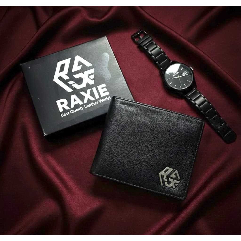 RAXIE Elegant Men’s Wallet Dompet Pria Bahan Kulit PU Premium RX007 thumbnail 1