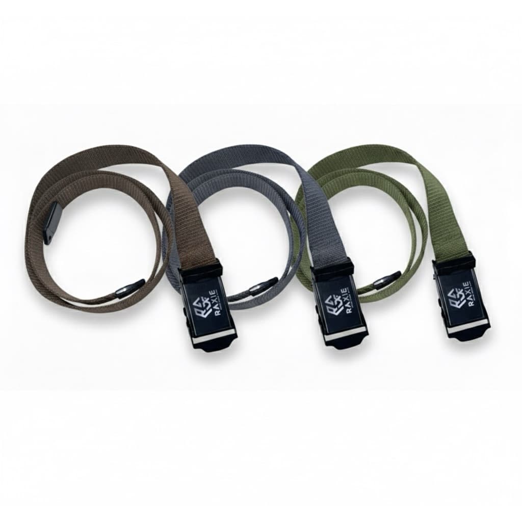 RAXIE Premium Tactical Nylon Belt – Nyaman dan Fashionable thumbnail 6