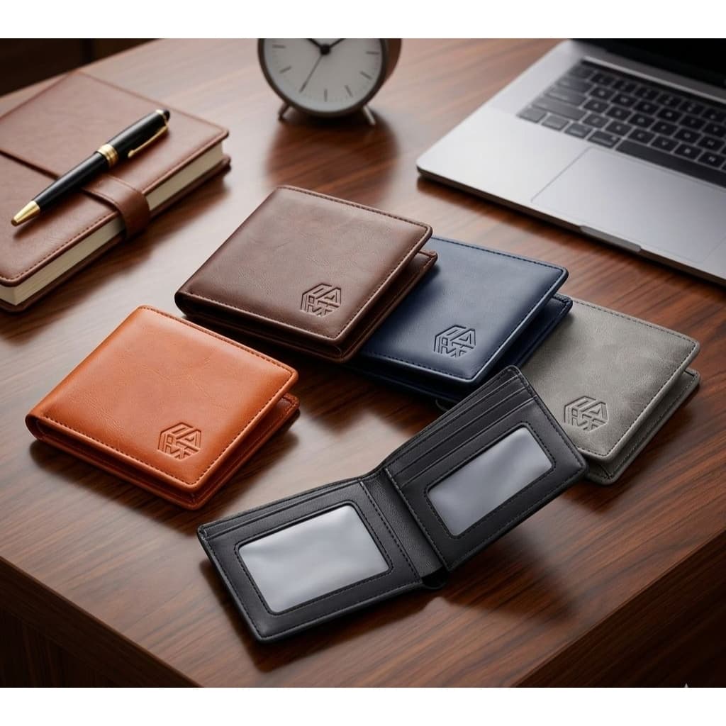 Dompet Kulit Lipat Tiga Kulit PU Premium RX003 thumbnail 8