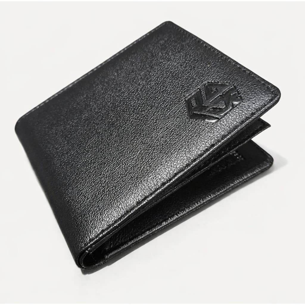 Genuine Leather Men Wallet – Dompet Pria Motif Kulit Jeruk Eksklusif RX007