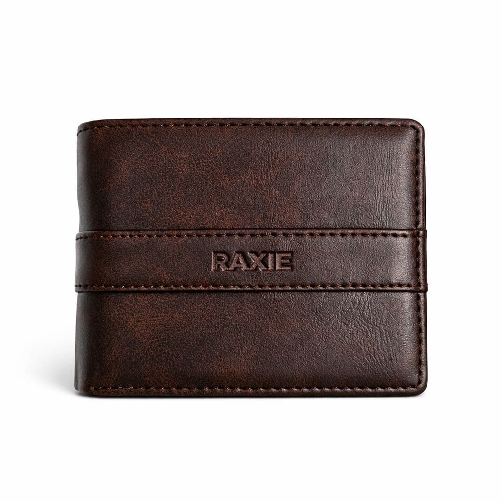 RAXIE Slim Wallet Premium PU - Dompet Pria Kulit Dompet Pendek Lipat 3 RX015 thumbnail 6
