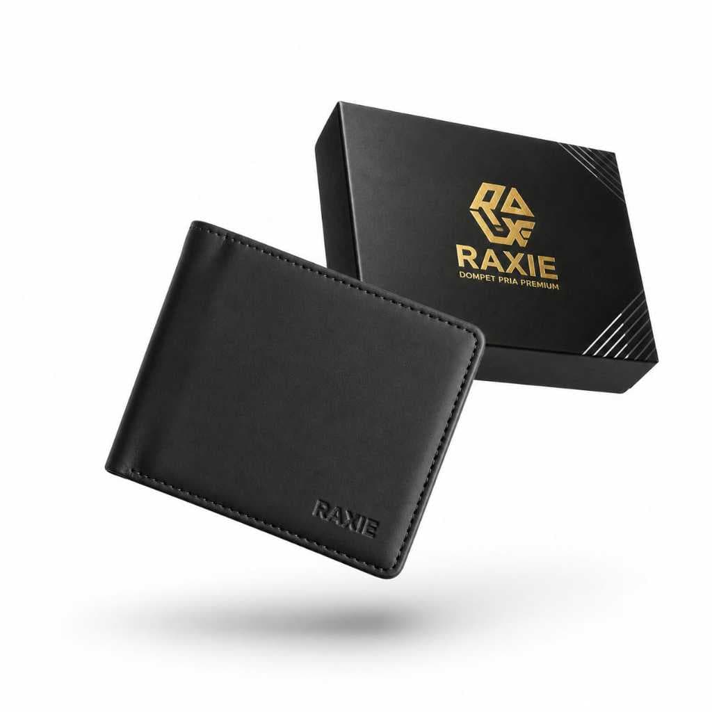 RAXIE - Wallet men's Dompet Pria Dompet Kulit PU Premium RX01
