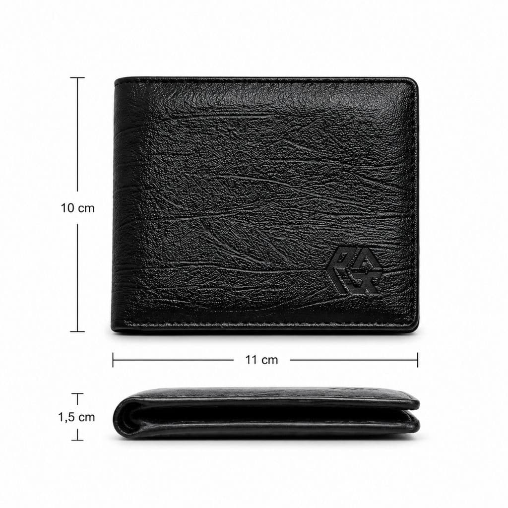 RAXIE Dompet Pria Kulit PU Premium Elegan  Wood Grain RX006 thumbnail 3